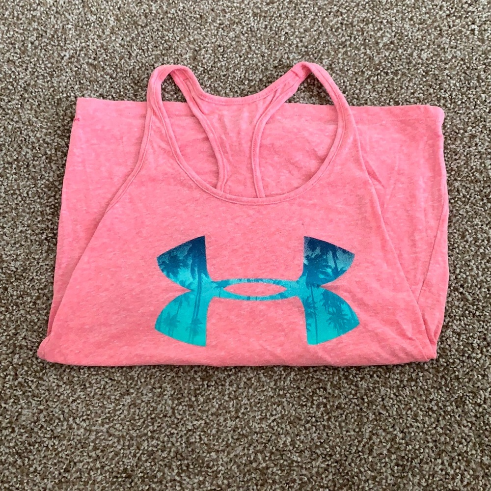 Pink Under Armour Tank Top